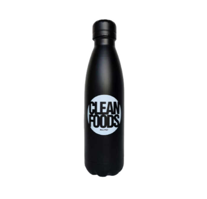 Clean Foods Insulated Steel Bottle 750ml