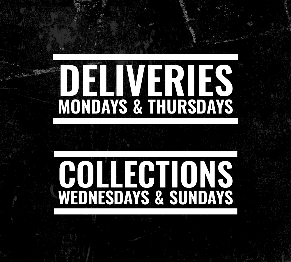 Description of meal prep delivery & Collection days